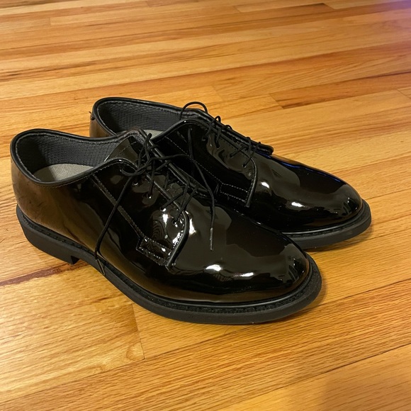 Altama Corfram Dress/Uniform shoes - new size 9E - Picture 2 of 6